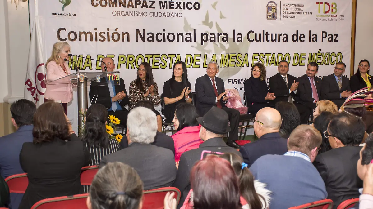 Toma protesta mesa Estado de México COMNAPAZ (4)